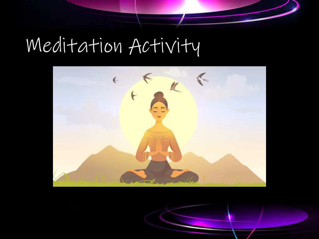 meditation activity