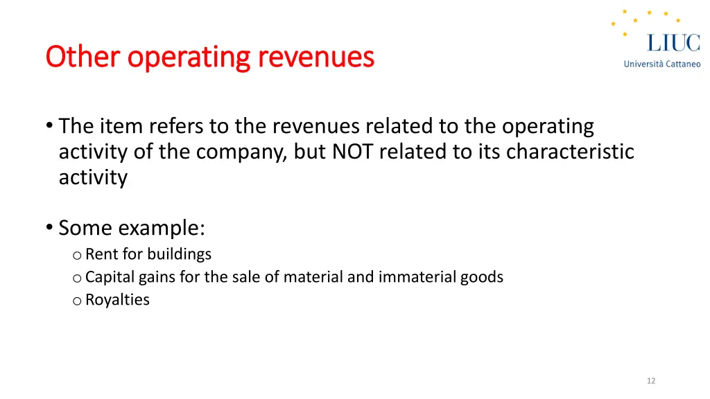other other operating operating revenues