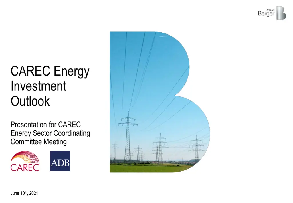 carec energy investment outlook