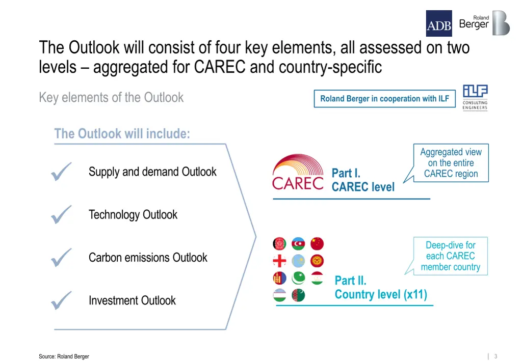 the outlook will consist of four key elements