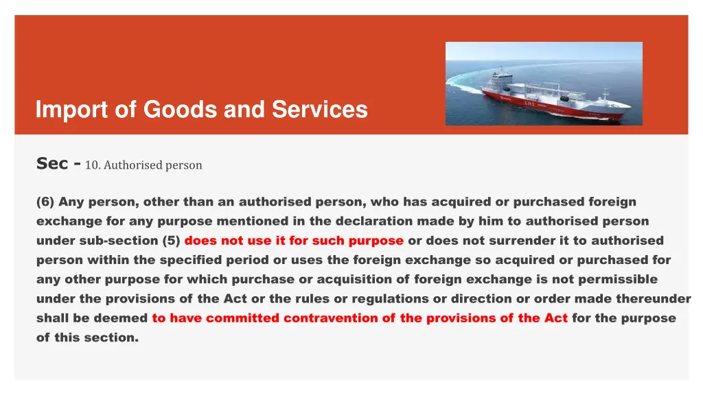 import of goods and services 3