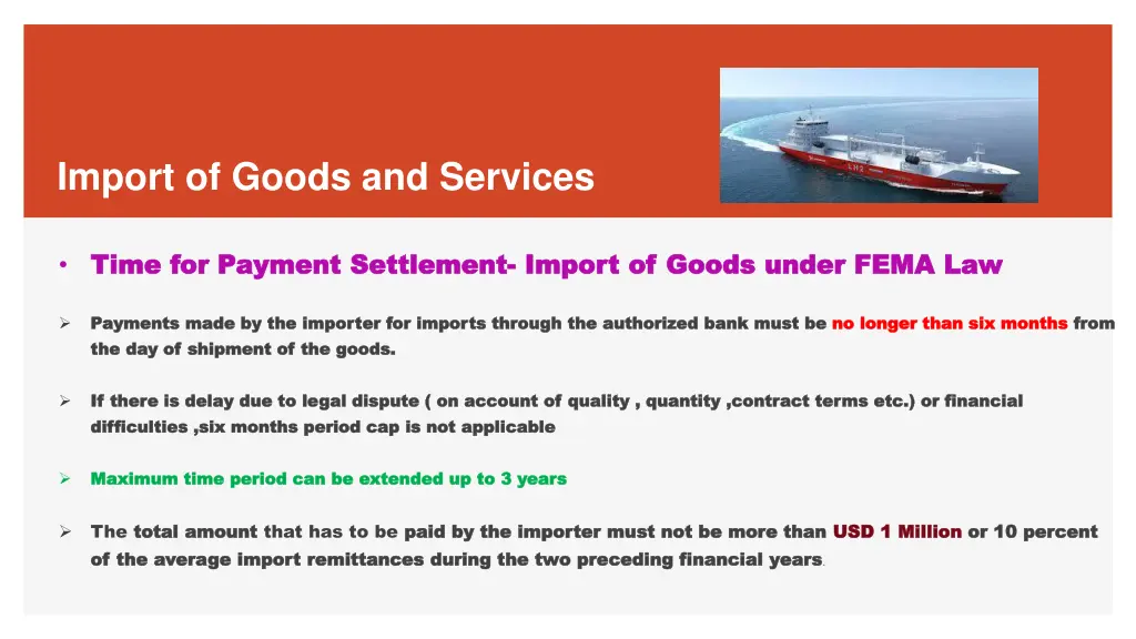 import of goods and services 6