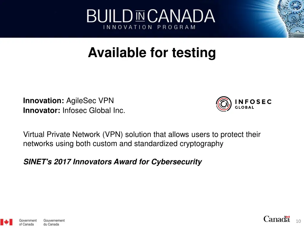 available for testing 1