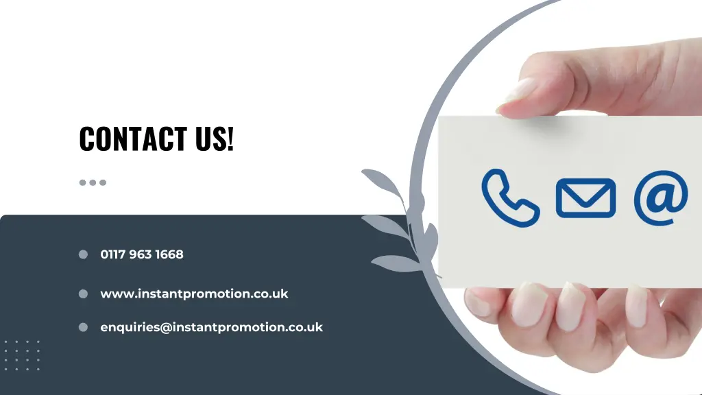 contact us