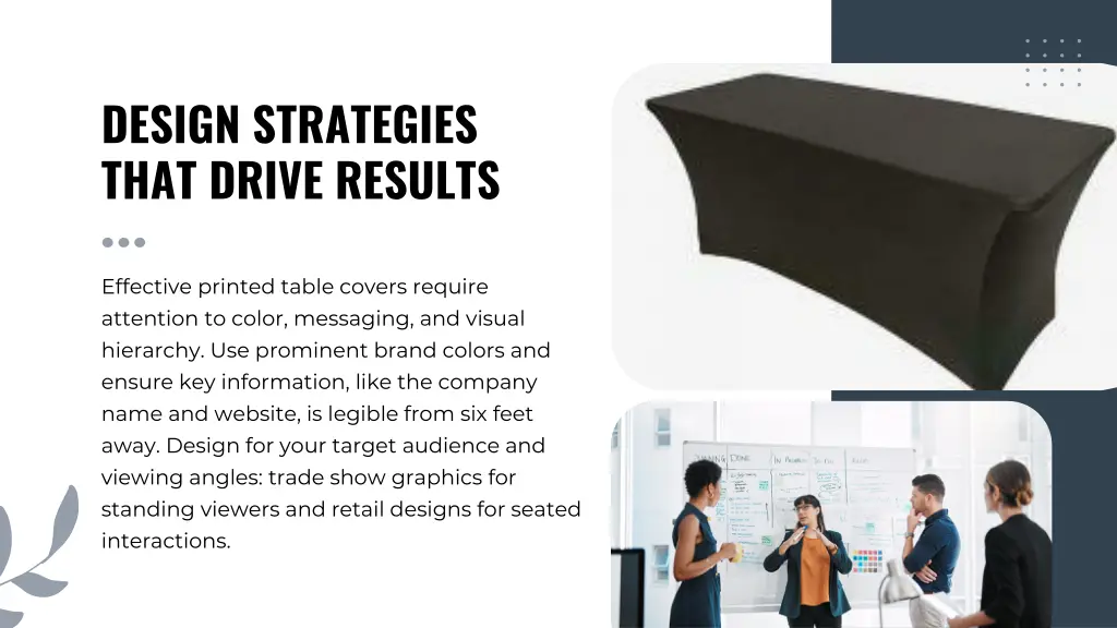 design strategies that drive results