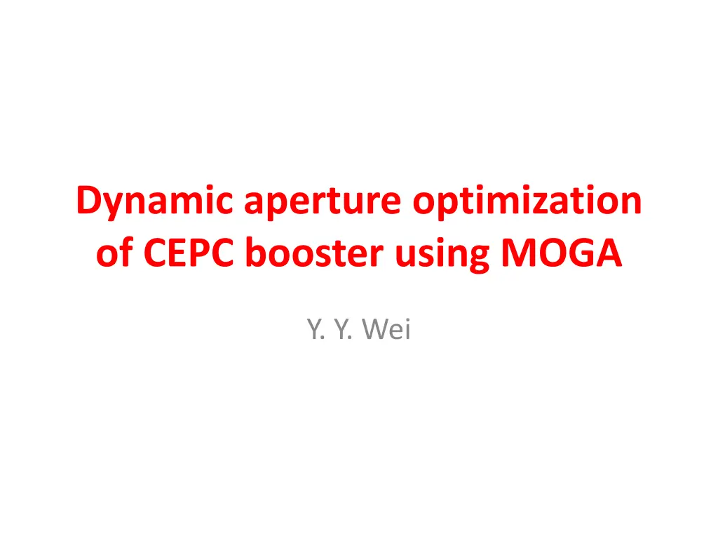 dynamic aperture optimization of cepc booster