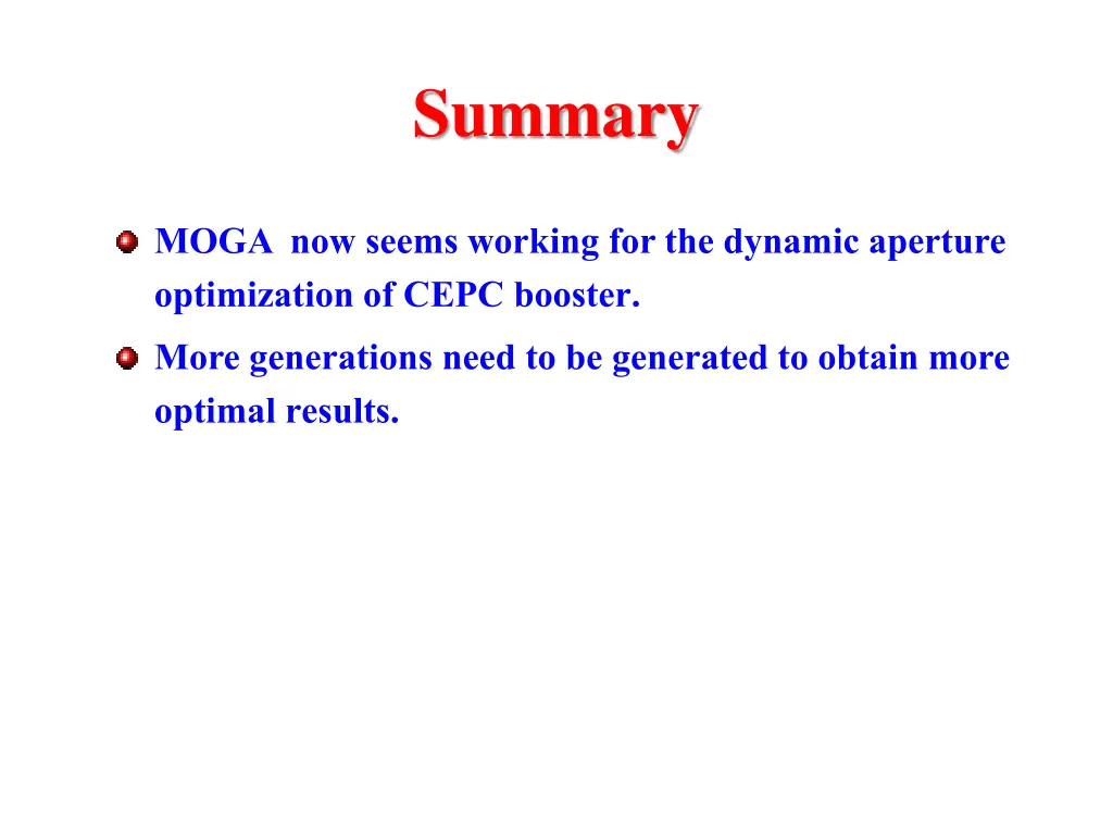 summary