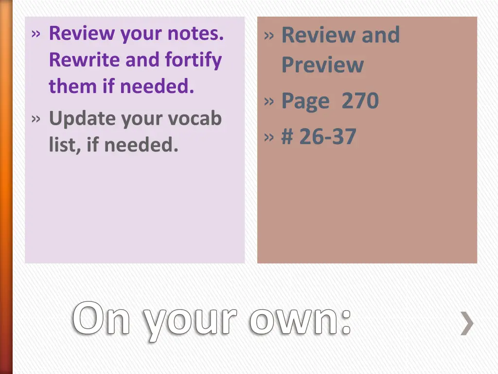 review and preview page 270 26 37