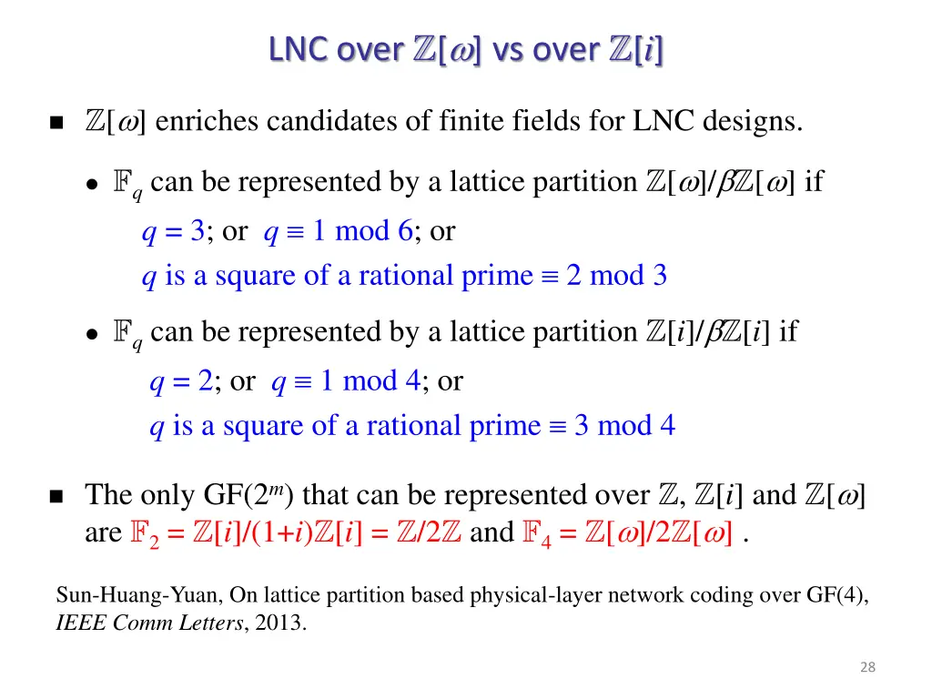 lnc over z vs over z i 2