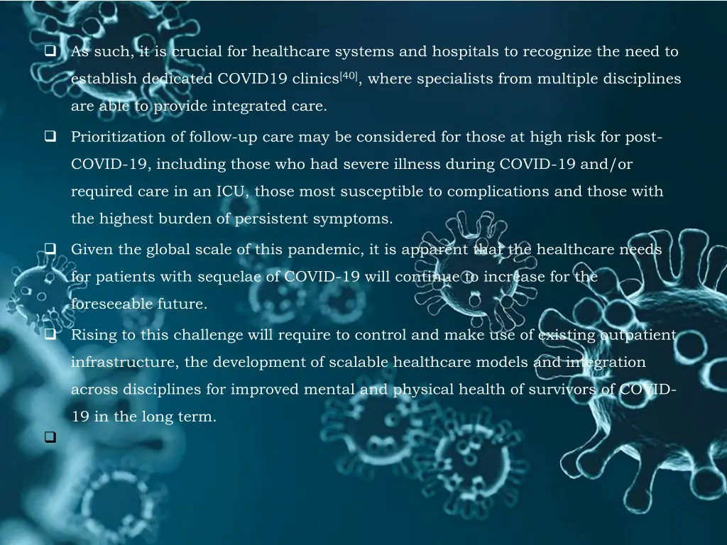 as such it is crucial for healthcare systems