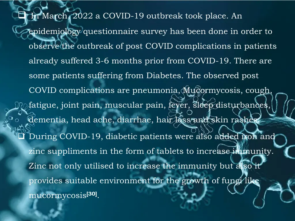 in march 2022 a covid 19 outbreak took place an