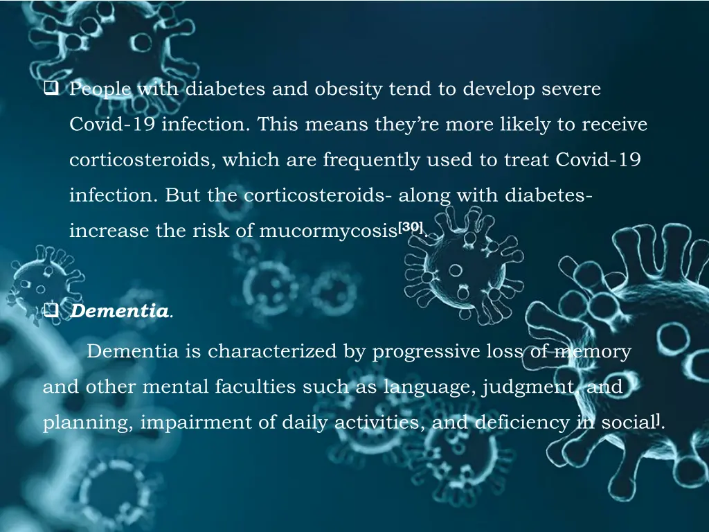 people with diabetes and obesity tend to develop
