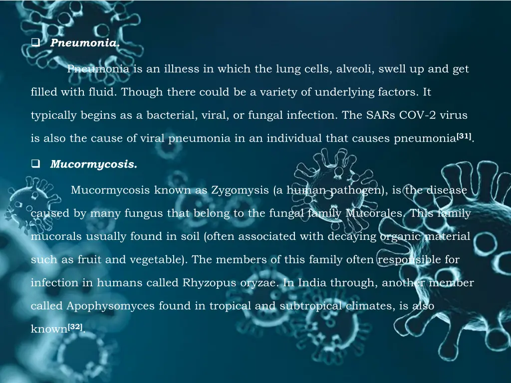 pneumonia