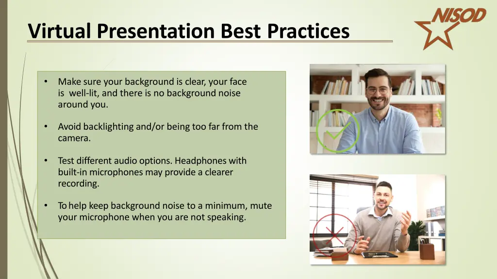 virtual presentation best practices