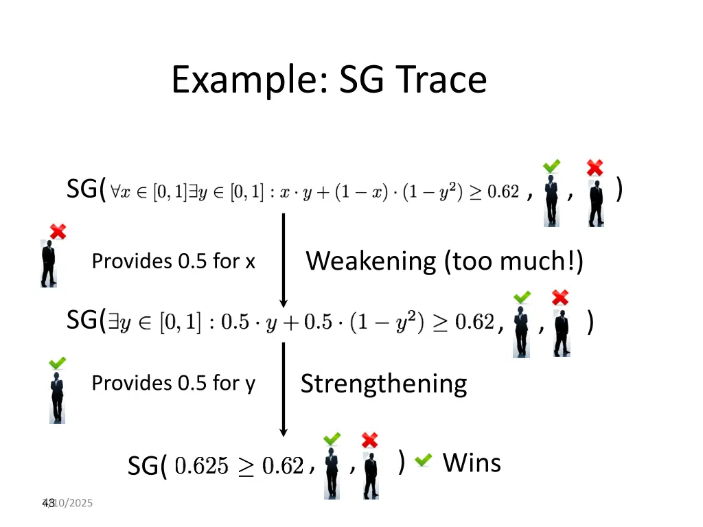 example sg trace