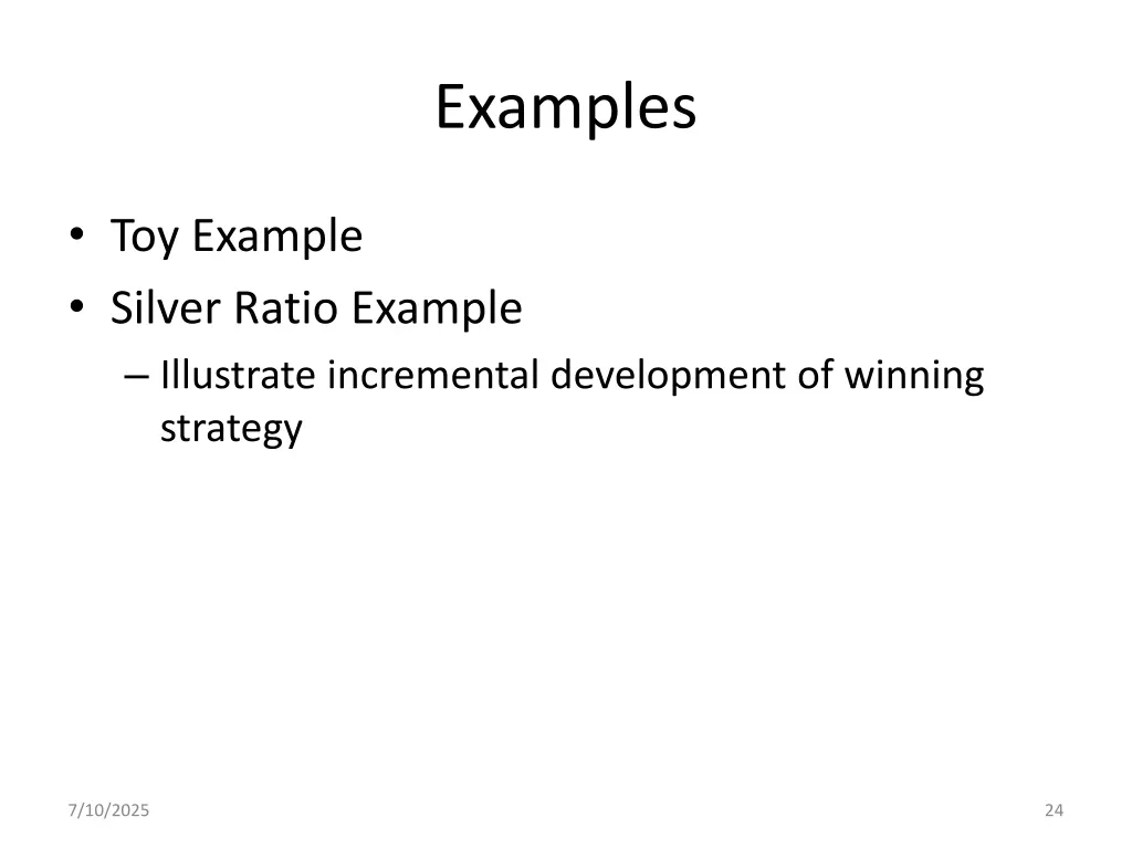 examples