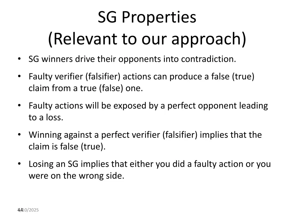 sg properties