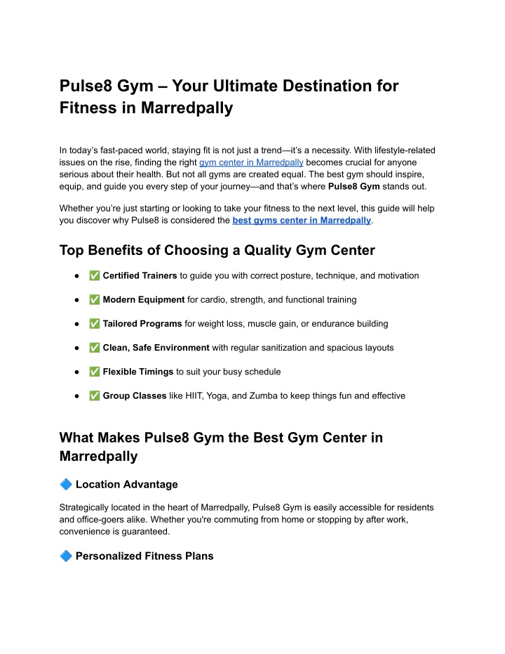pulse8 gym your ultimate destination for fitness