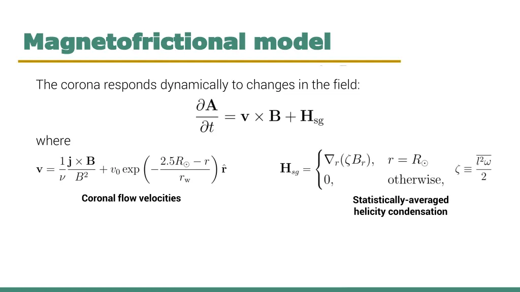 method for introducing non linear force free