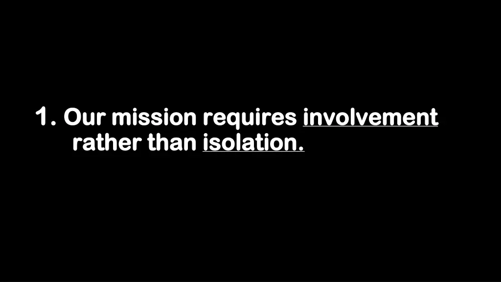 1 1 our mission requires our mission requires