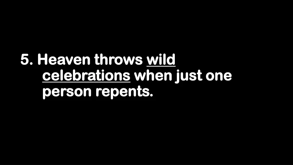 5 heaven throws 5 heaven throws wild celebrations