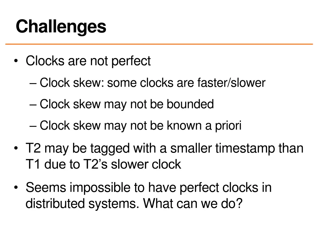 challenges