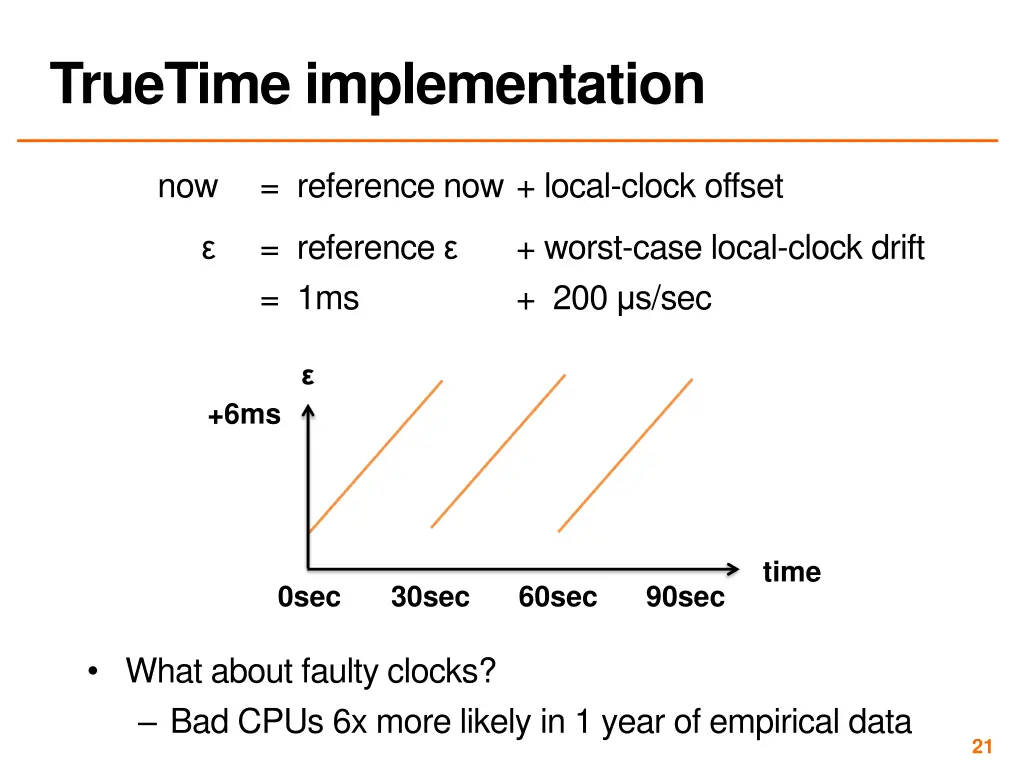 truetime implementation