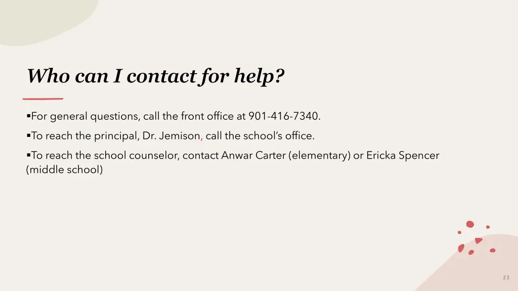 who can i contact for help