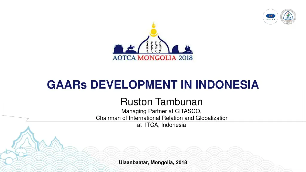 gaars development in indonesia ruston tambunan