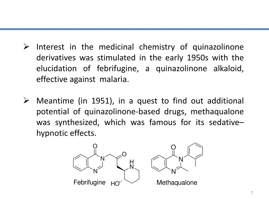 interest in the medicinal chemistry