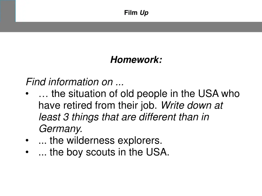 film up 14