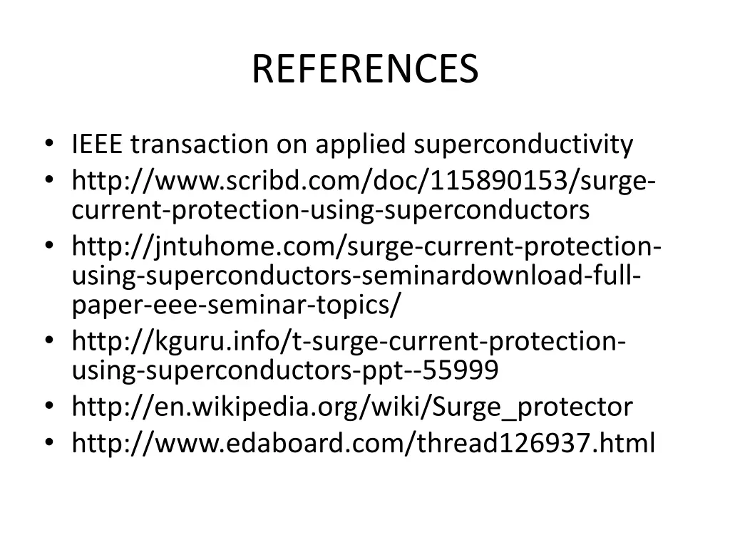 references