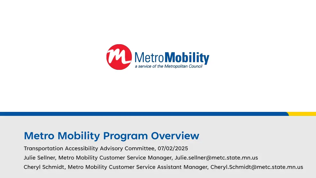 metro mobility program overview transportation