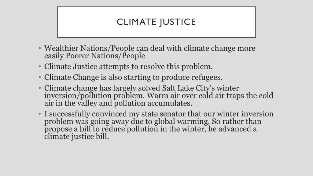 climate justice