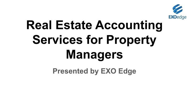 real estate accounting services for property