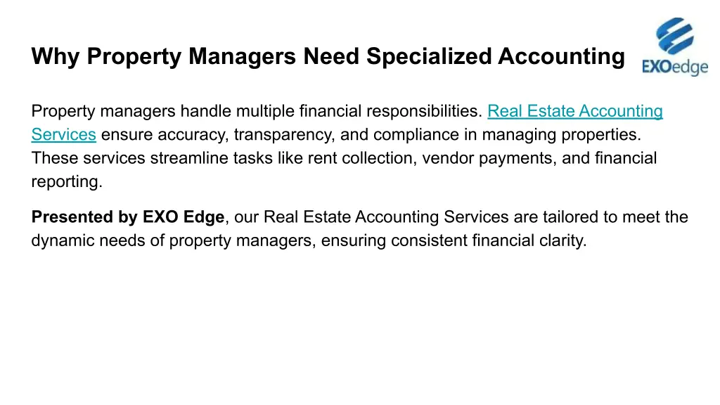 why property managers need specialized accounting