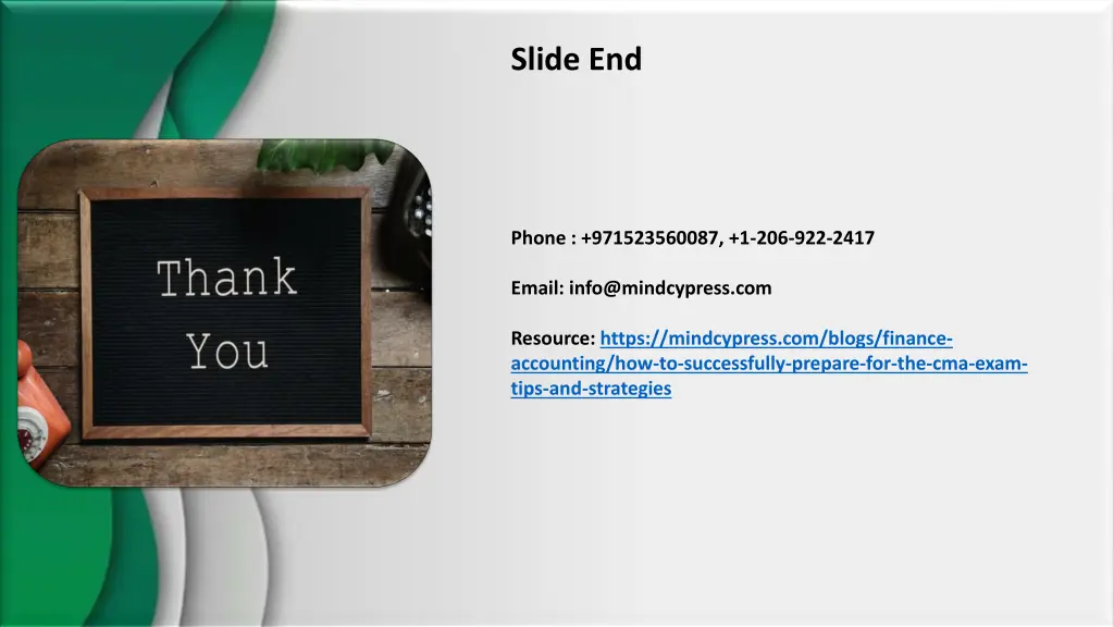 slide end