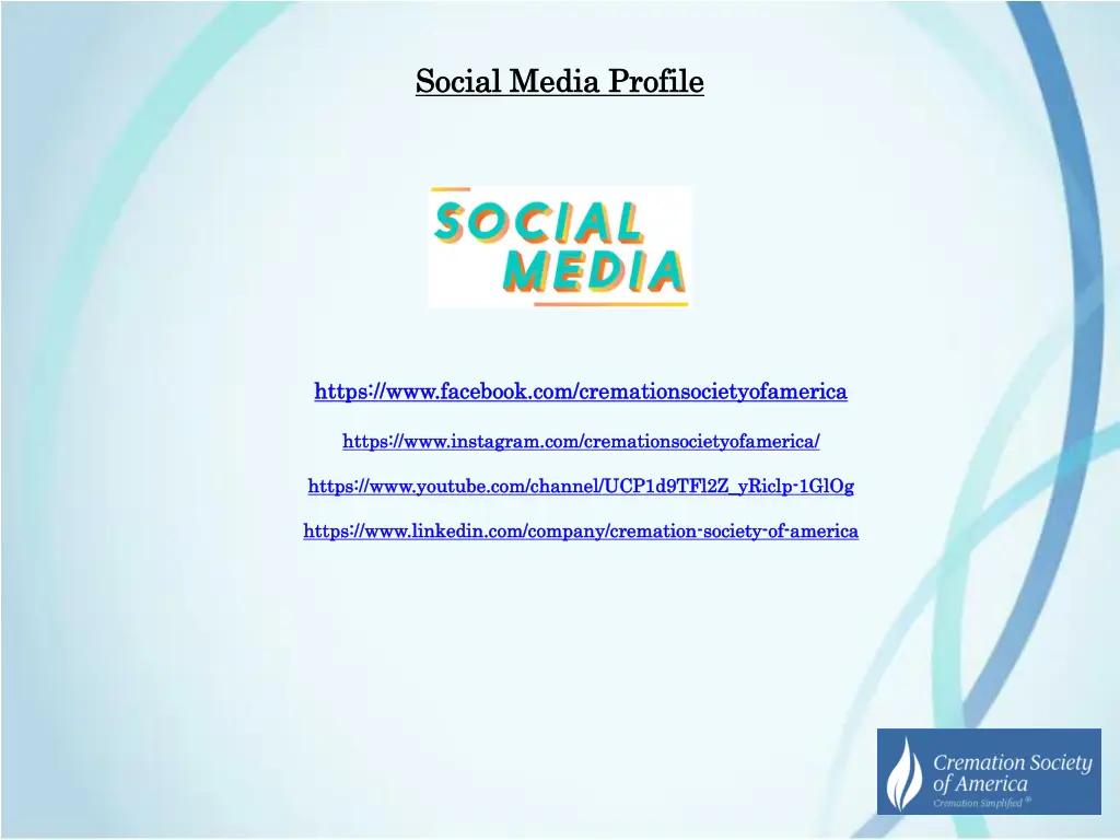 social media profile social media profile