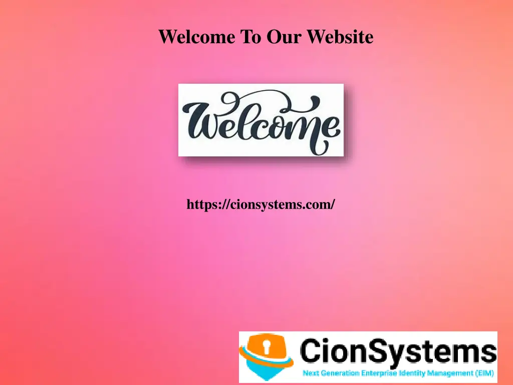 welcome to our website