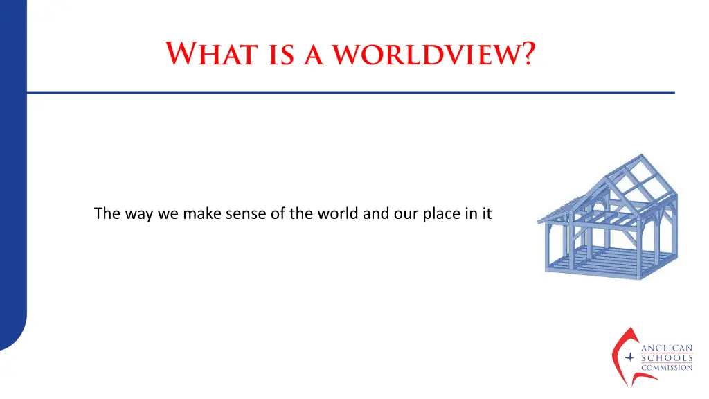 the way we make sense of the world and our place