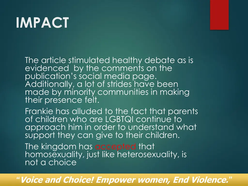 impact