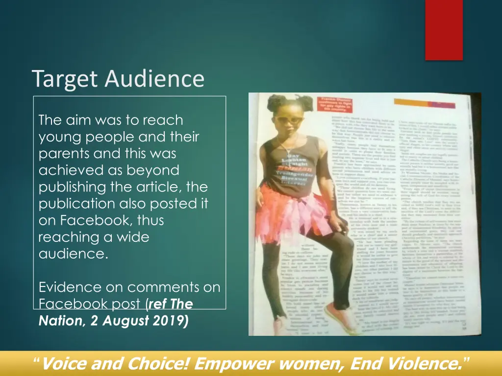 target audience