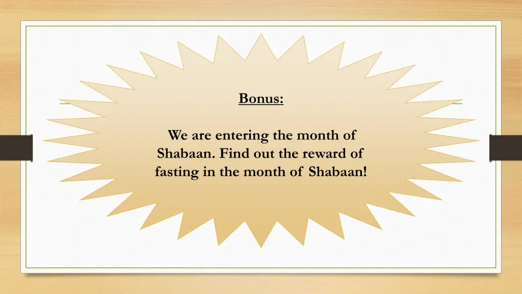 bonus