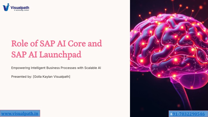 role of sap ai core and role of sap ai core