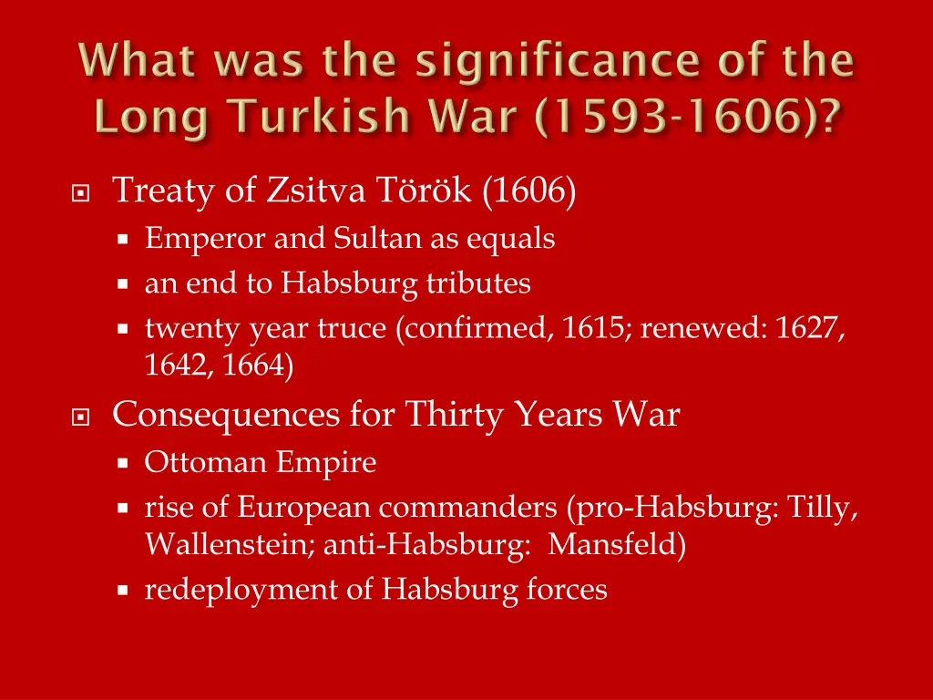 treaty of zsitva t r k 1606 emperor and sultan