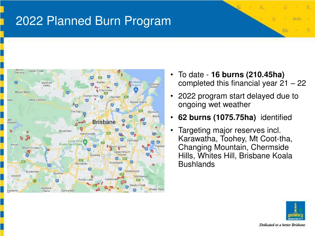 2022 planned burn program