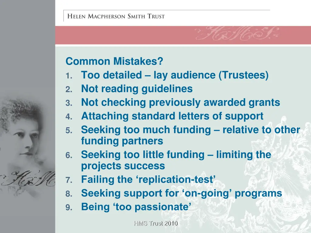 common mistakes 1 too detailed lay audience