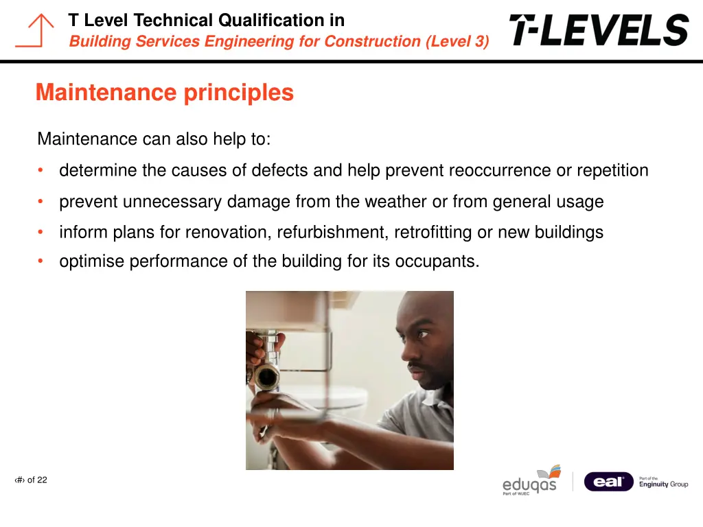 t level technical qualification in building 3