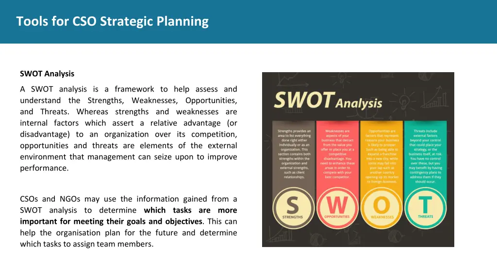 tools for cso strategic planning 3