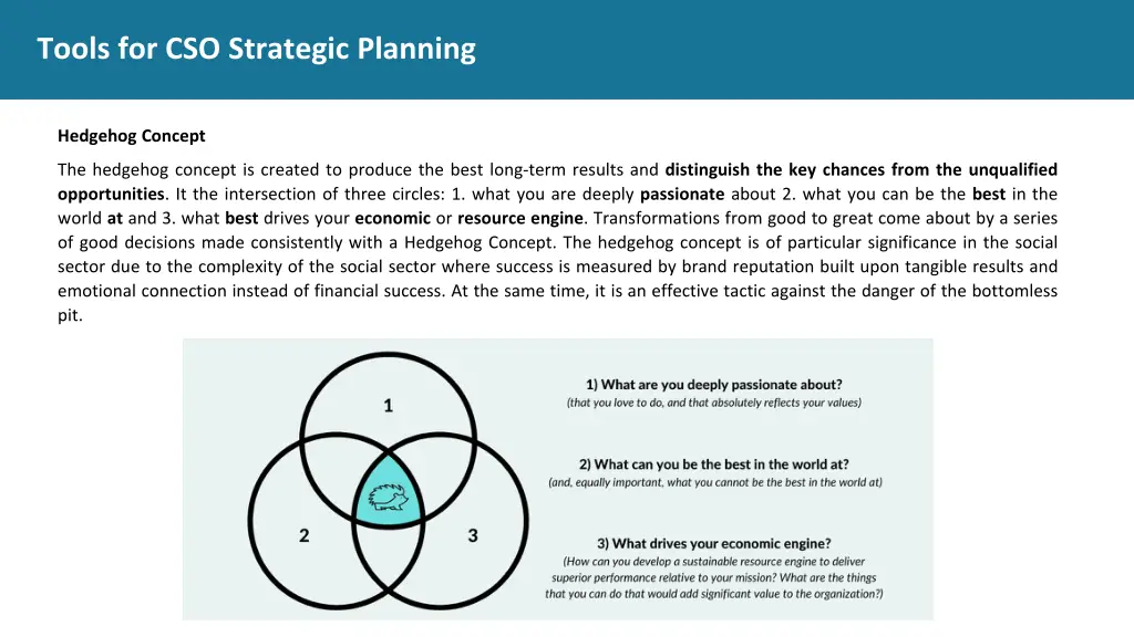 tools for cso strategic planning 5